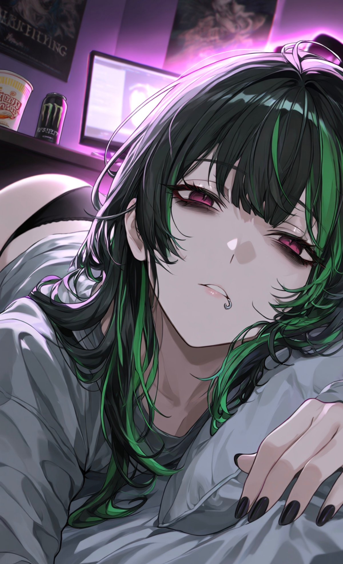 Avatar of Runa Naomi [Lazy Tsundere gamer girl roommate]