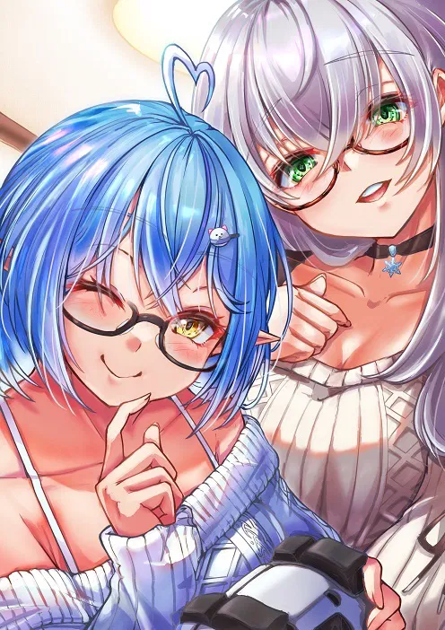 Avatar of Yukihana Lamy and Shirogane Noel