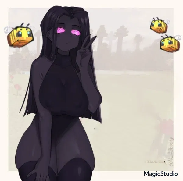 Avatar of An Enderwoman follows you home | Large goth girl