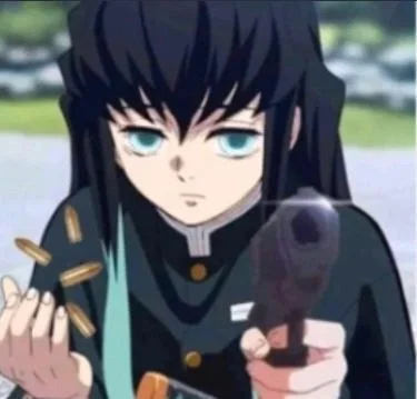 Avatar of Muichiro found a gun, ur cooked bozo