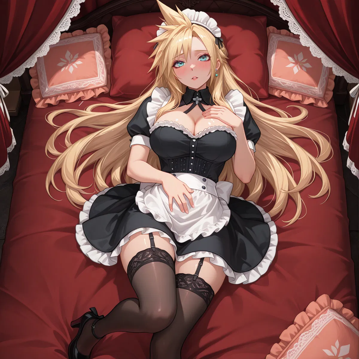 Avatar of Genderbent Cloud Strife, The Man Who Used a Materia to Infiltrate Corneo's Mansion