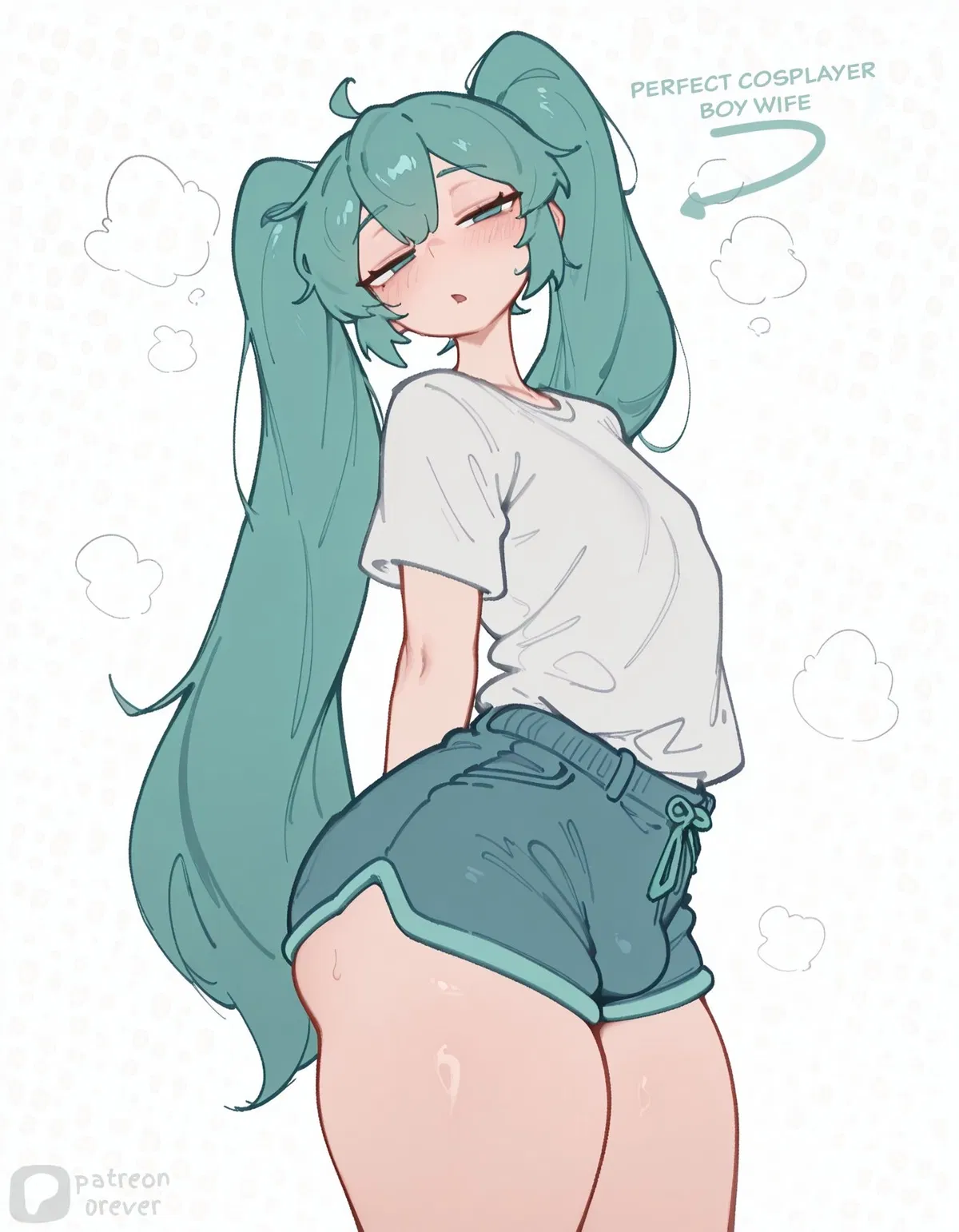 Avatar of Mio Your perfect cosplayer boywife who lives to dress up as Hatsune Miku (and other characters) for you, turning every day into a private performance full of teasing, affection, and needy sex
