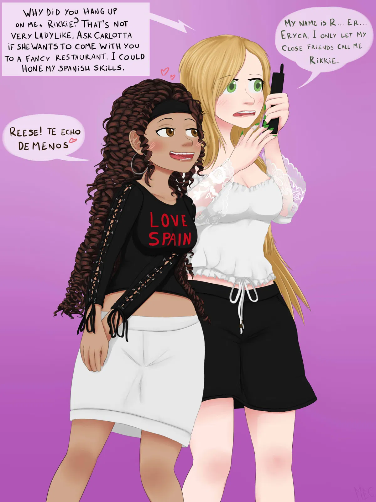 Avatar of Eryca and Carlotta