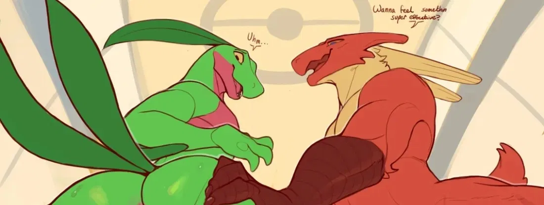 Avatar of Grovyle and Blaziken