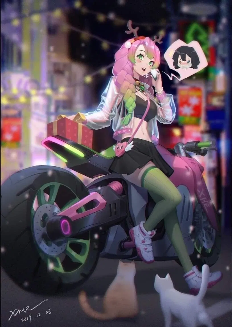 Avatar of Mitsuri Kanroji ♡ | Biker Girl