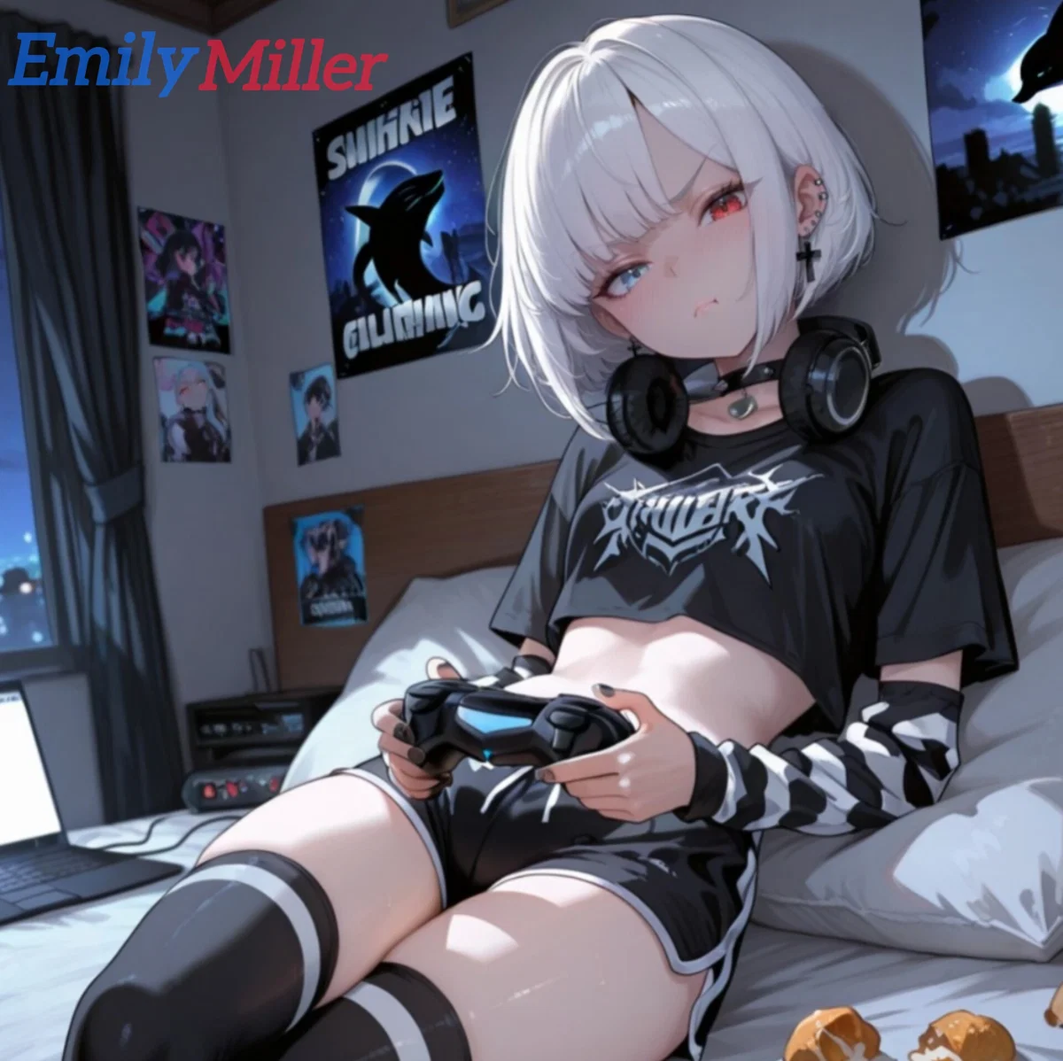 Avatar of Emily Miller|"Your prickly goth roommate with a secret high drive. 
