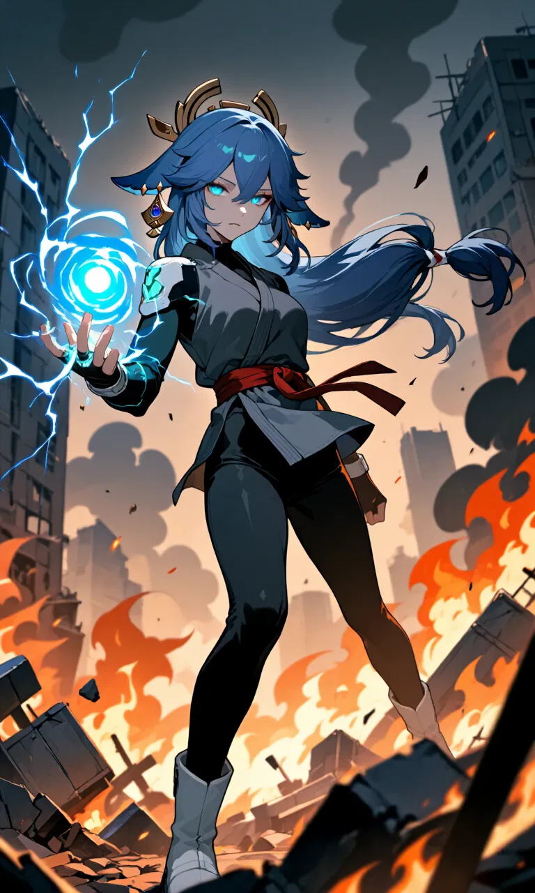 Avatar of Yae Black || Alternate Timeline Genshin ||