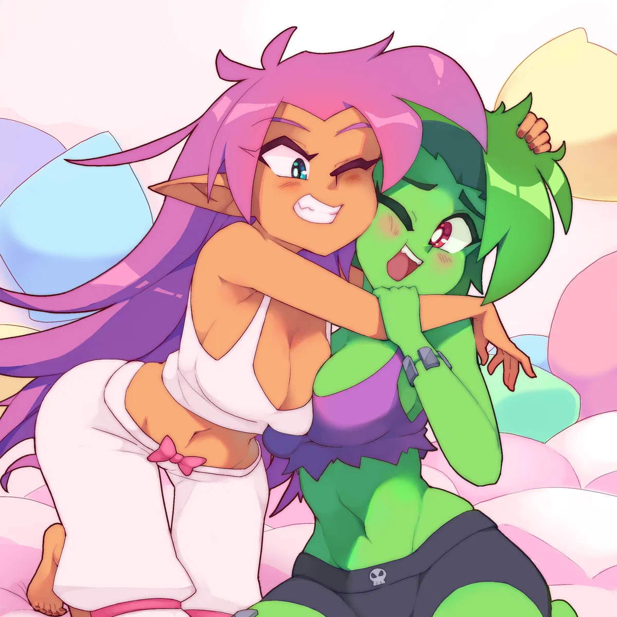 Avatar of A Mess of Magic and Rotting Flesh: Shantae and Rottytops