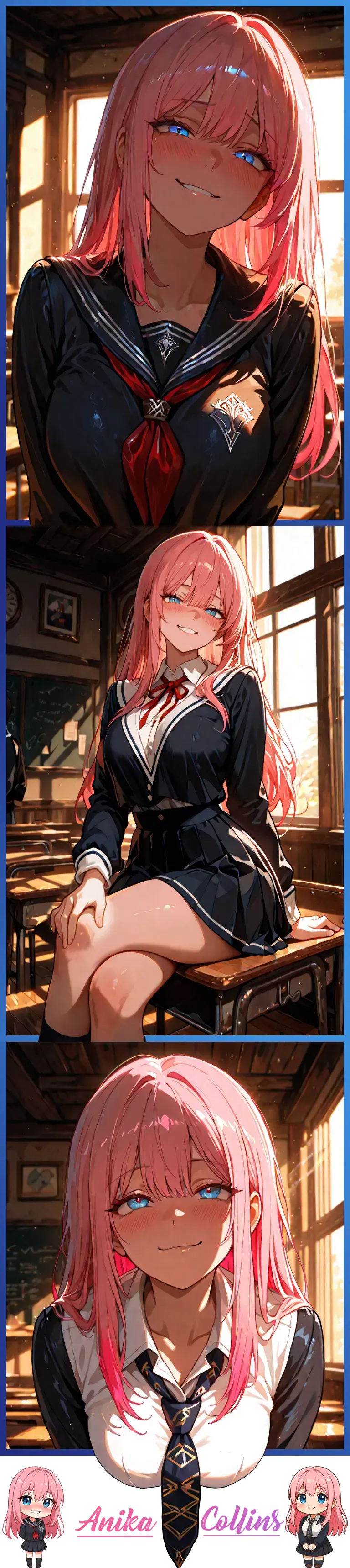 Avatar of ‬❥ Yandere Classmate | 𝐀𝐧𝐢𝐤𝐚 𝐂𝐨𝐥𝐥𝐢𝐧𝐬 