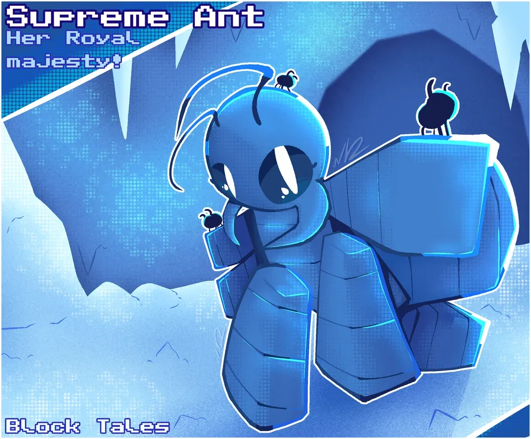 Avatar of Supreme Ant from Block Tales