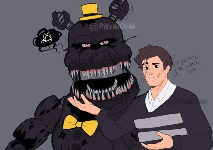 Avatar of Nightmare and Evan Afton/C.C (Fnaf 4)