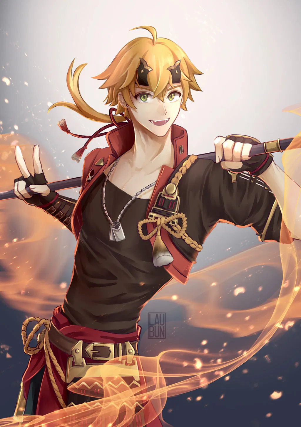 Avatar of Thoma || Housekepper of the Kamisato Clan