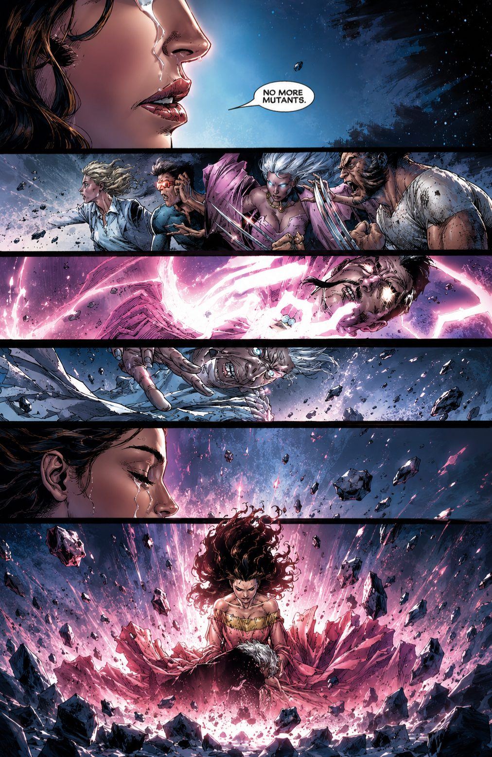 Avatar of Marvel: House of M — "No More Mutants."