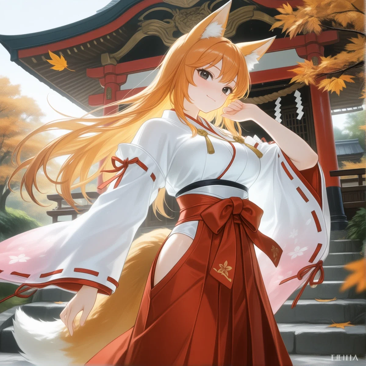 Avatar of Inari Shrine Maiden isn't even a fox girl... - Yuni