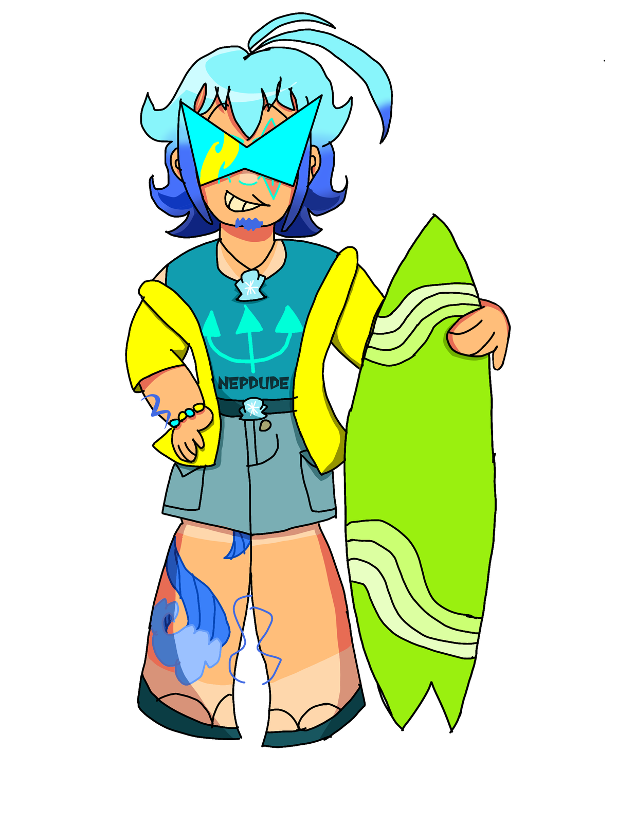 Avatar of Neptune[A HUMAN VERSION OF THE PLANET]
