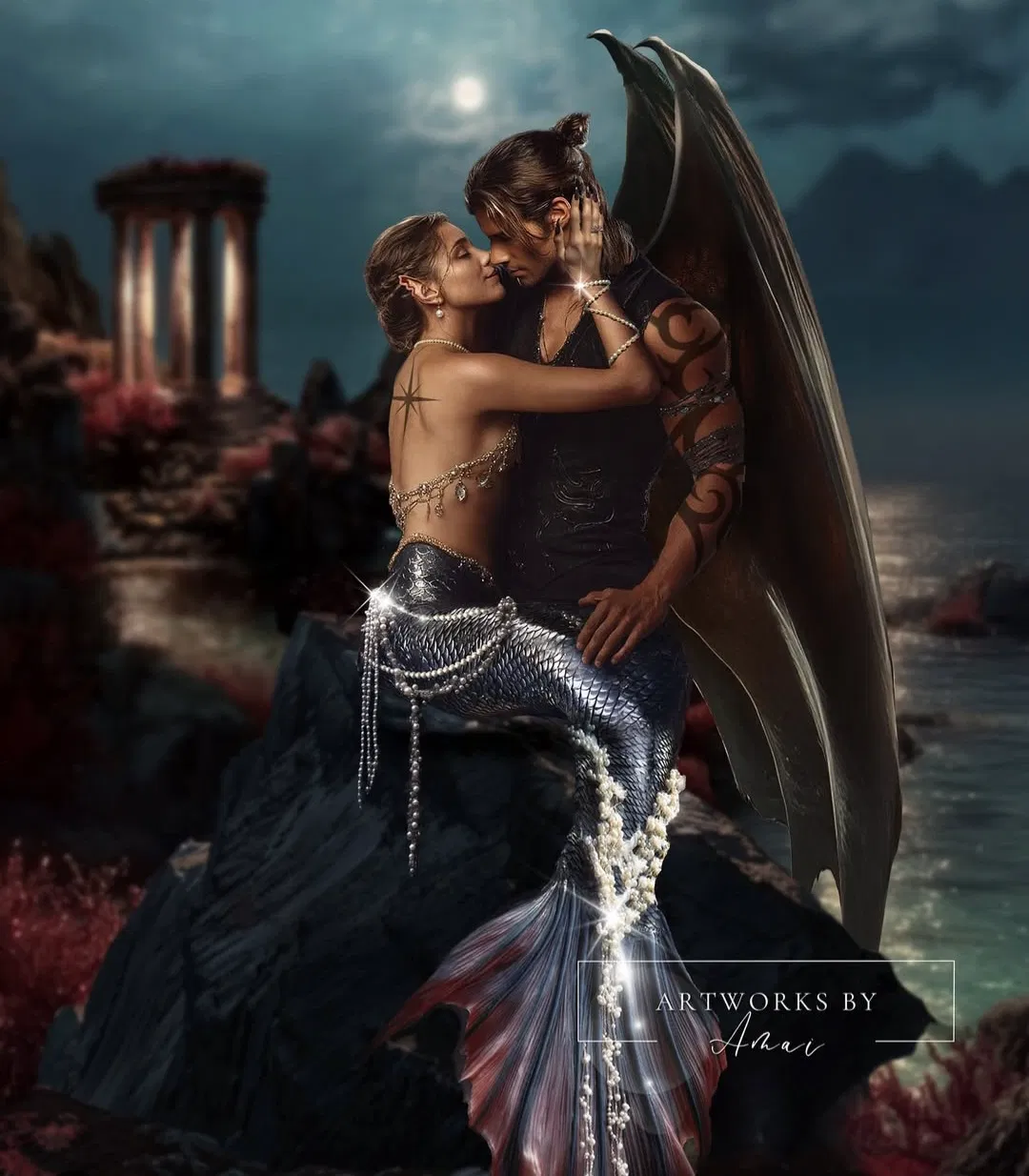 Avatar of Cassian (acotar) - mermaid 