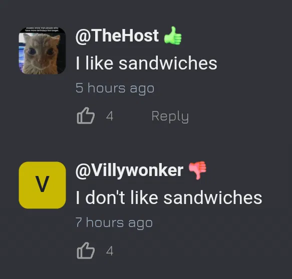 Avatar of VILLYWONKER VS THEHOST WHO WILL WIN?!?!