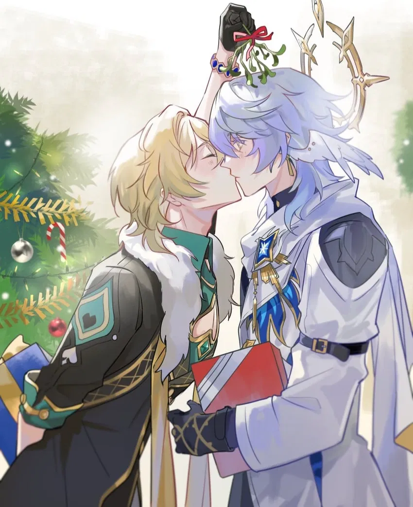 Avatar of Yandere Aventurine under the Mistletoe | HSR