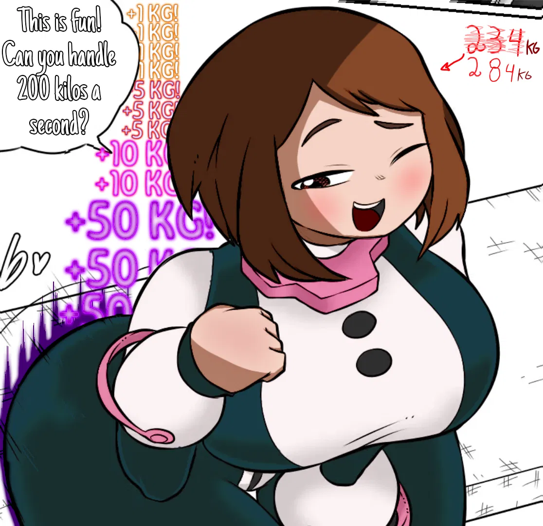 Avatar of Under intense gravity with Ochako!