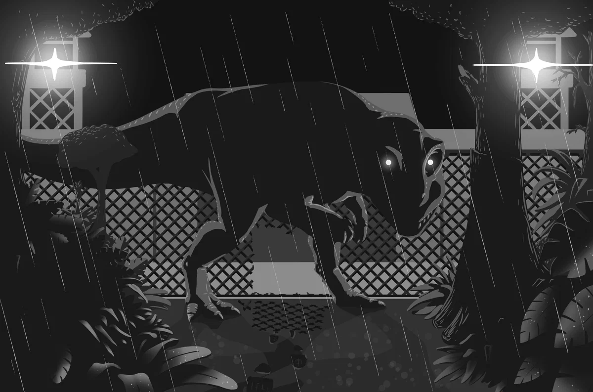 Avatar of Saurian Prison [] Dinosaur Enforced Detention Center D.E.D.C