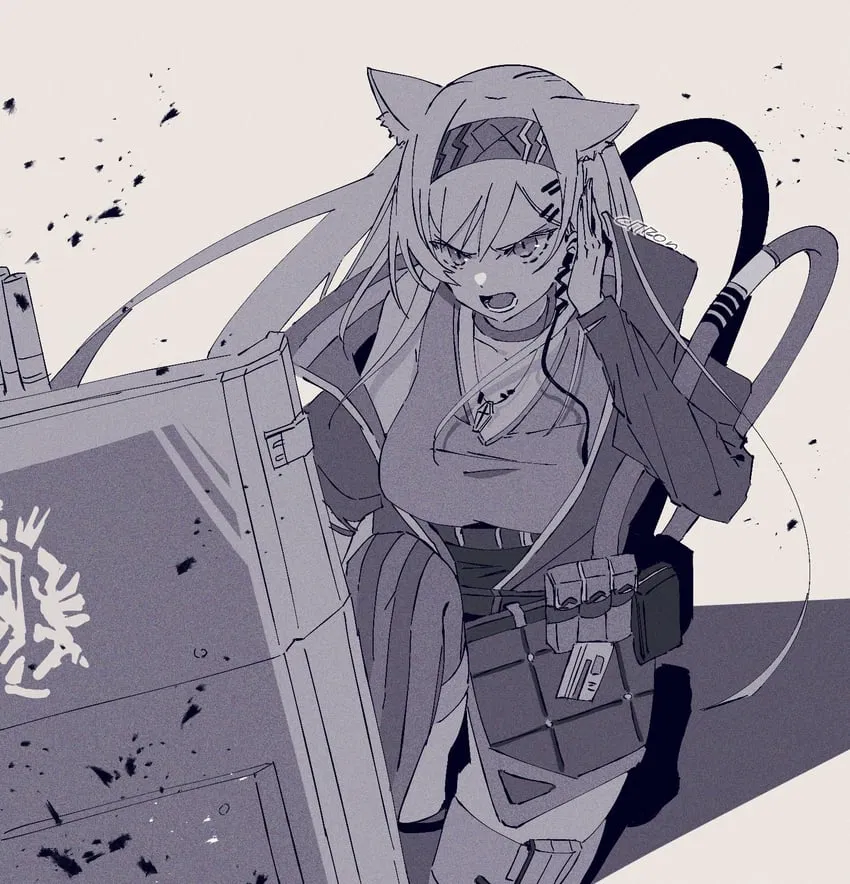 Avatar of Horn; V.I.C.E (Arknights)