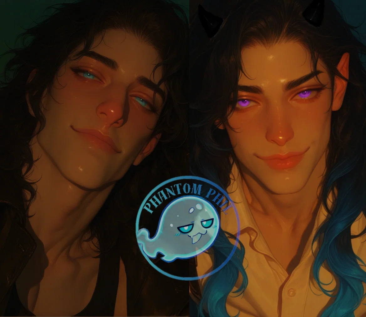 Avatar of Your Backstage Polycule | Harris & Dante | AU