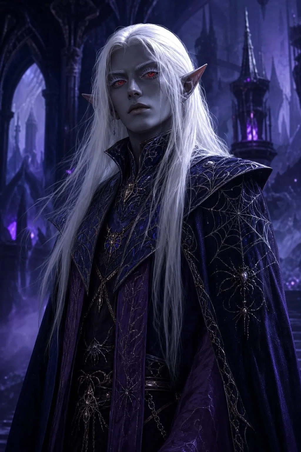 Avatar of Jhulinor | Drow Wizard
