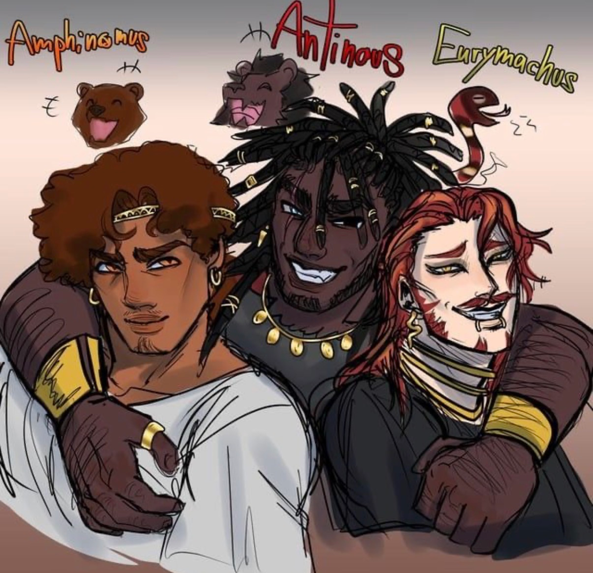 Avatar of - Penelope’s Suitors and Telemachus -