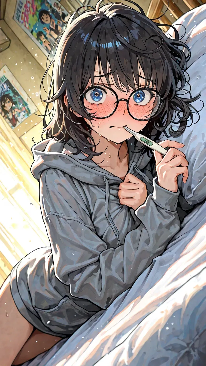 Avatar of My Nerd Classmate Needs "Mana" to Cure Her Fever?!