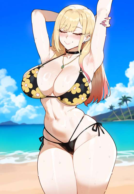 Avatar of Smash the cosplay baddie Marin kitagawa behind her boyfriend's back
