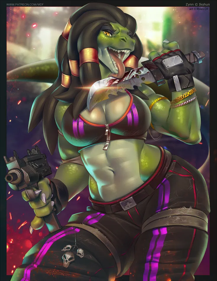 Avatar of Alisa the alien commander