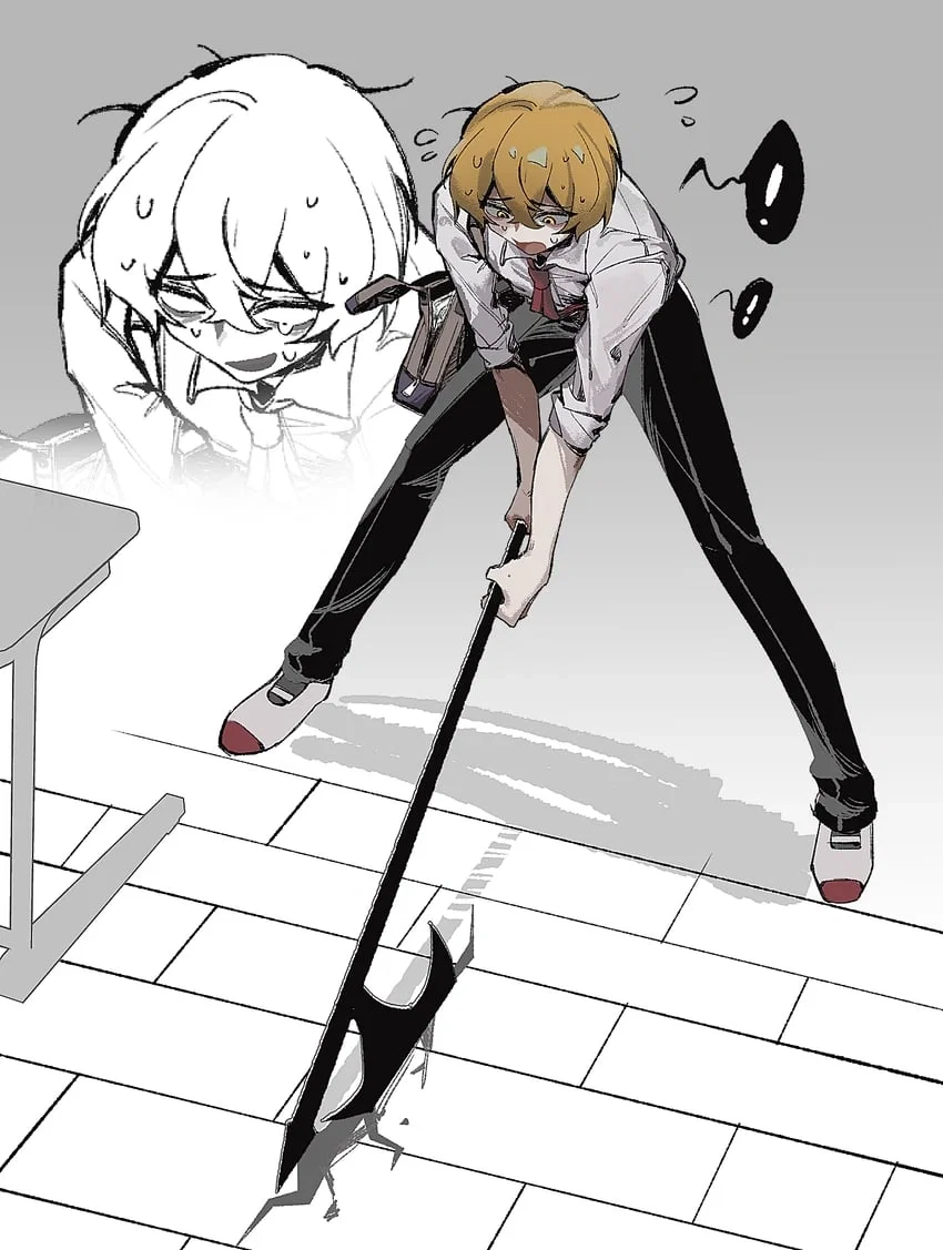 Avatar of Sinclair's halberd gets stuck
