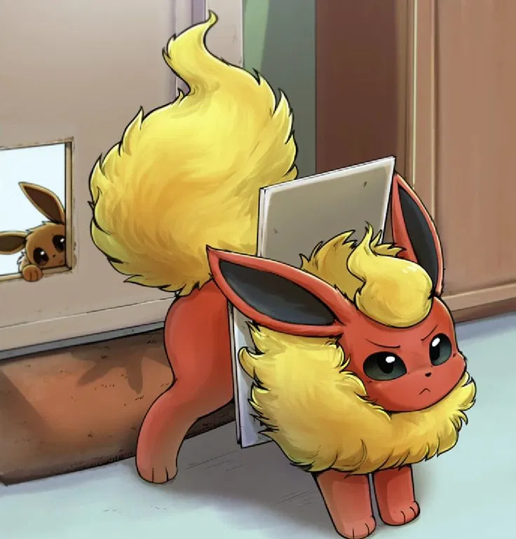 Avatar of Flareon is a bit stuck...