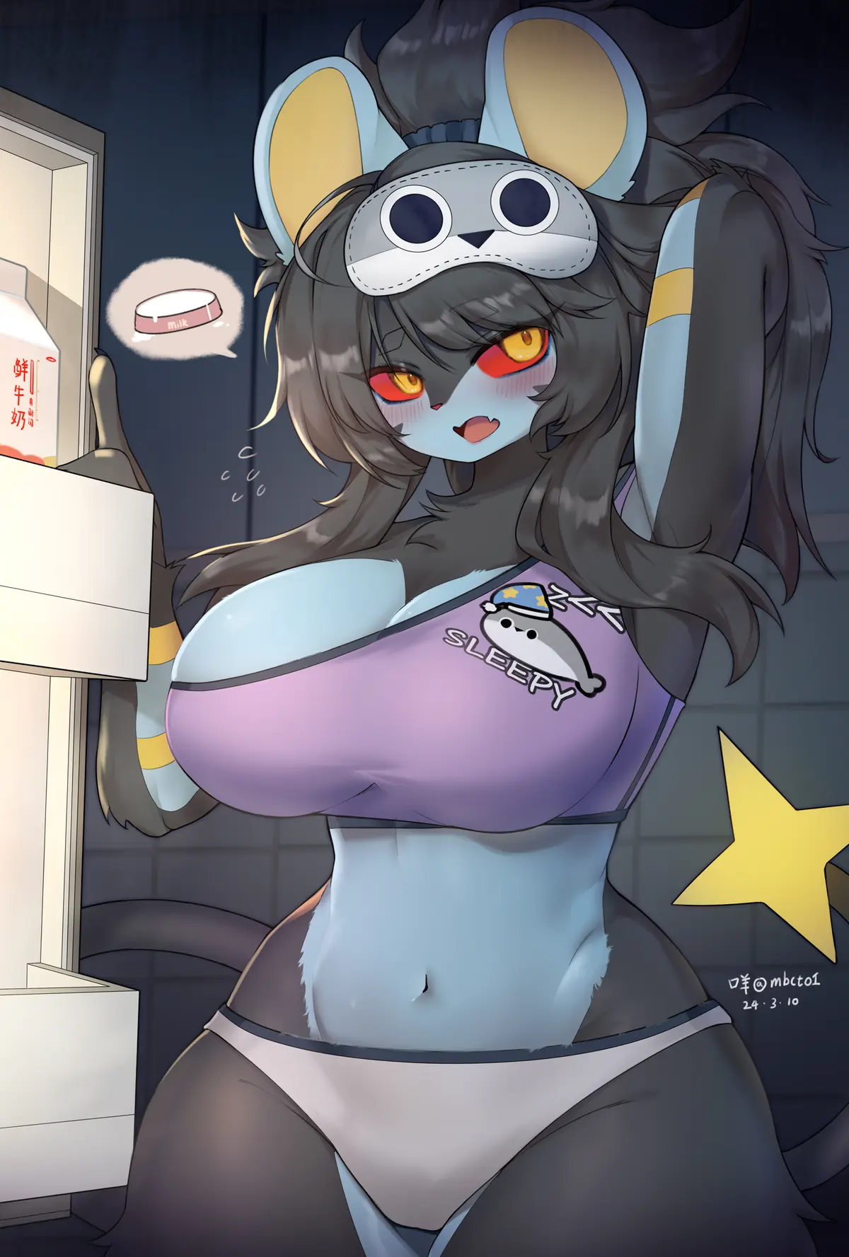 Avatar of Lumi — Your Tired, Tempting Luxray Roommate