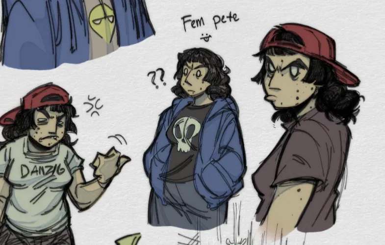 Avatar of Genderbent Peter DiNunzio 01
