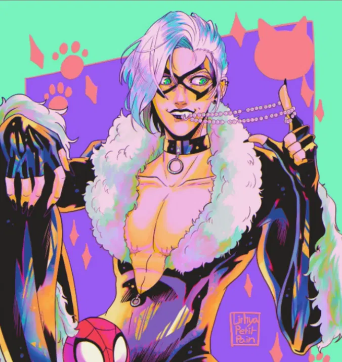 Avatar of The black cat | "You look better than diamonds.."