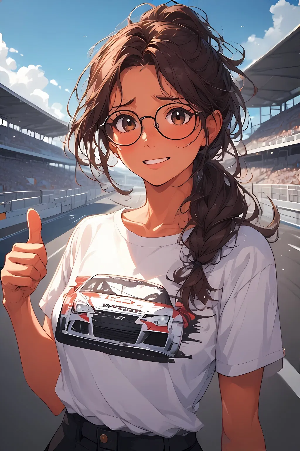 Avatar of Your Racing Fanatic Friend, Paola - Attending The Race During A Trip To Monaco