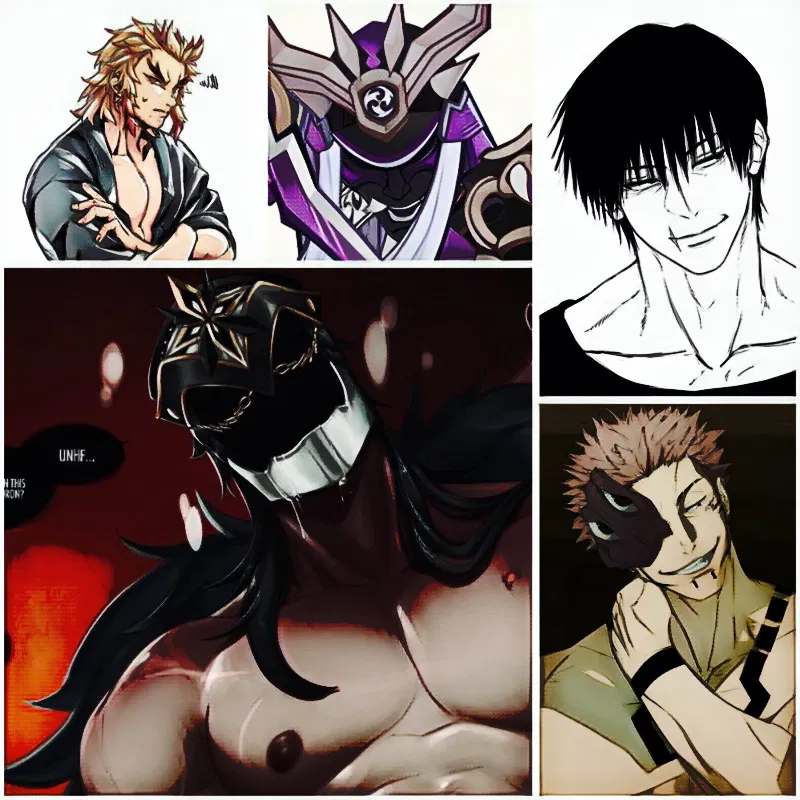 Avatar of Sukuna, Toji, Capitano, Masanori, Shinjuro || Daddies