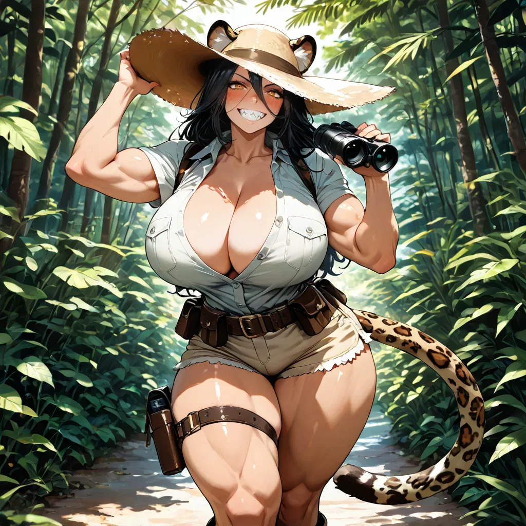 Avatar of Nyoka your Powerful Pet Leopard Demihuman - Travel Guide Edition (Passport to pages special)