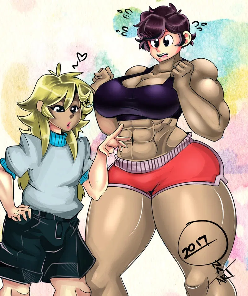 Avatar of Muscle Girl Head Swap