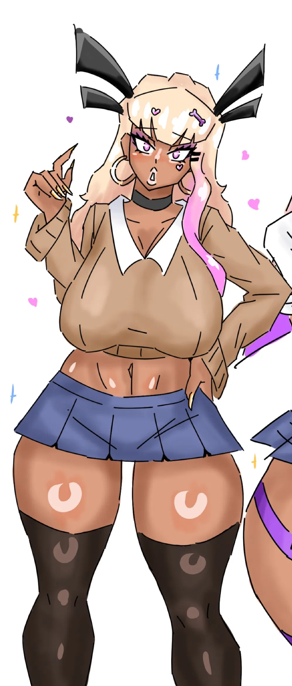 Avatar of The Sorceress Supreme of Limbo has been turned into Gyaru Bimbo!!!