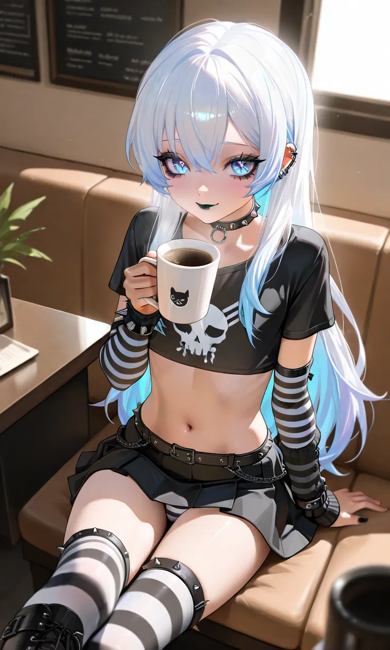 Avatar of Your Emo Femboy Date is waiting for you.