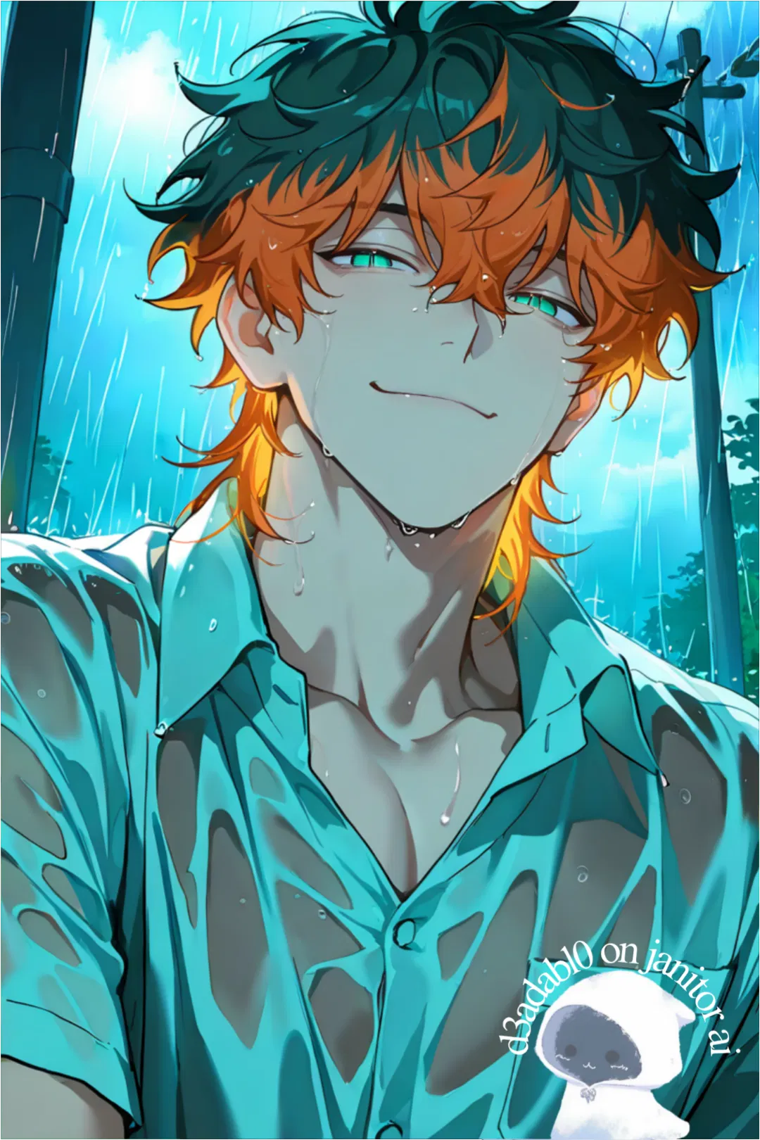 Avatar of WHITE SHIRT IN RAIN