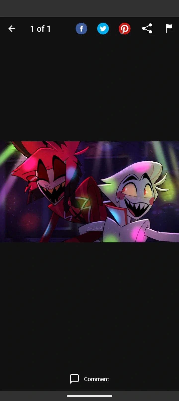 Avatar of Alastor and Lucifer are my parents, radioapple but the user pov.