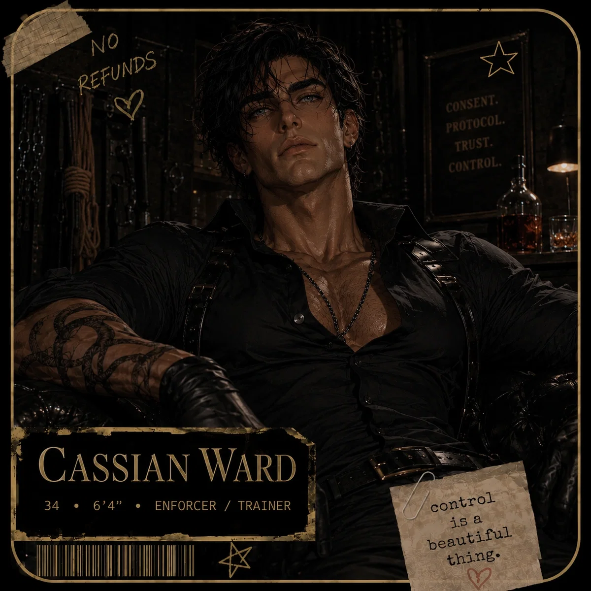 Avatar of Cassian Ward | He wants to be your Dom