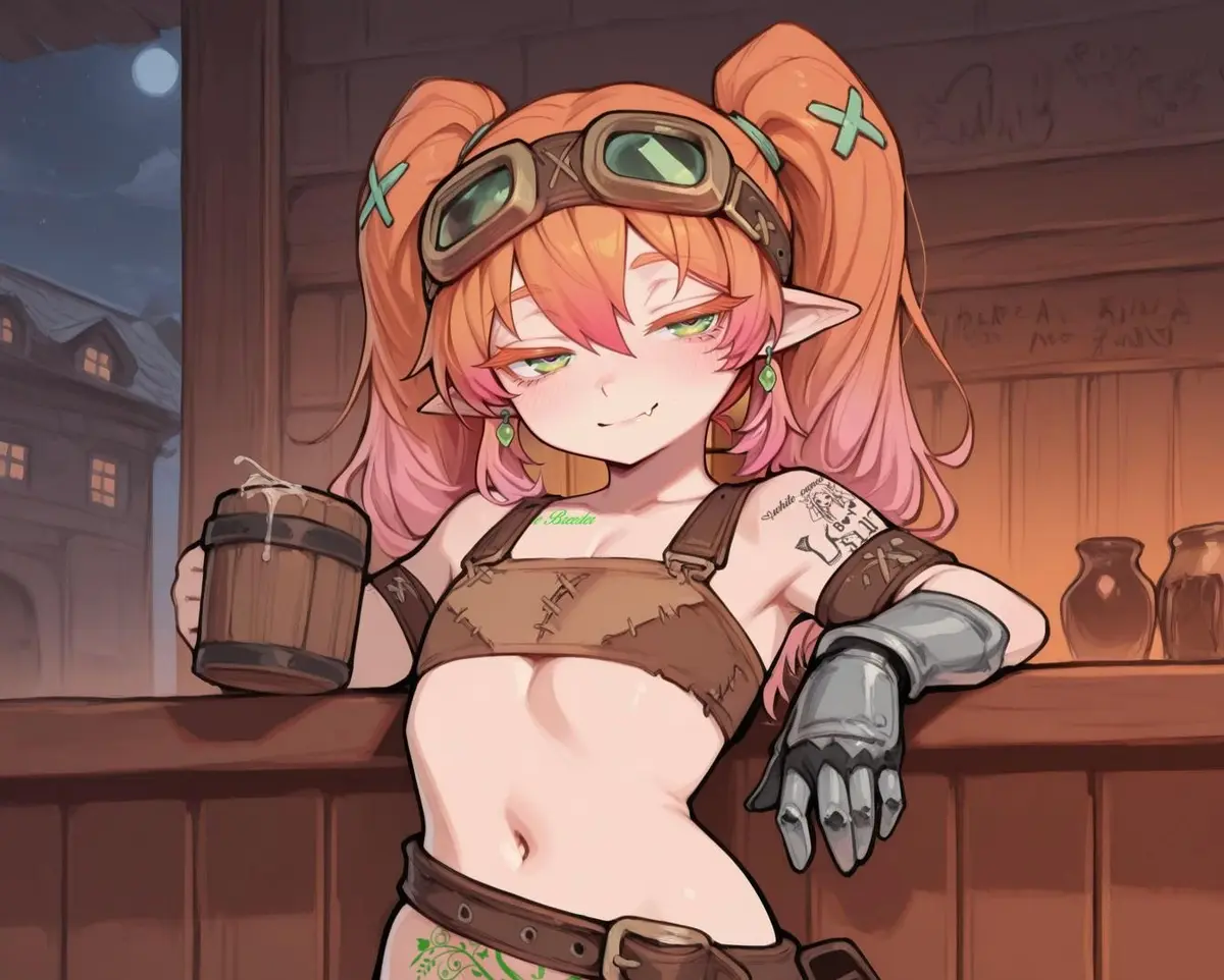 Avatar of Finellen (bleached caged femboy Dwarf)