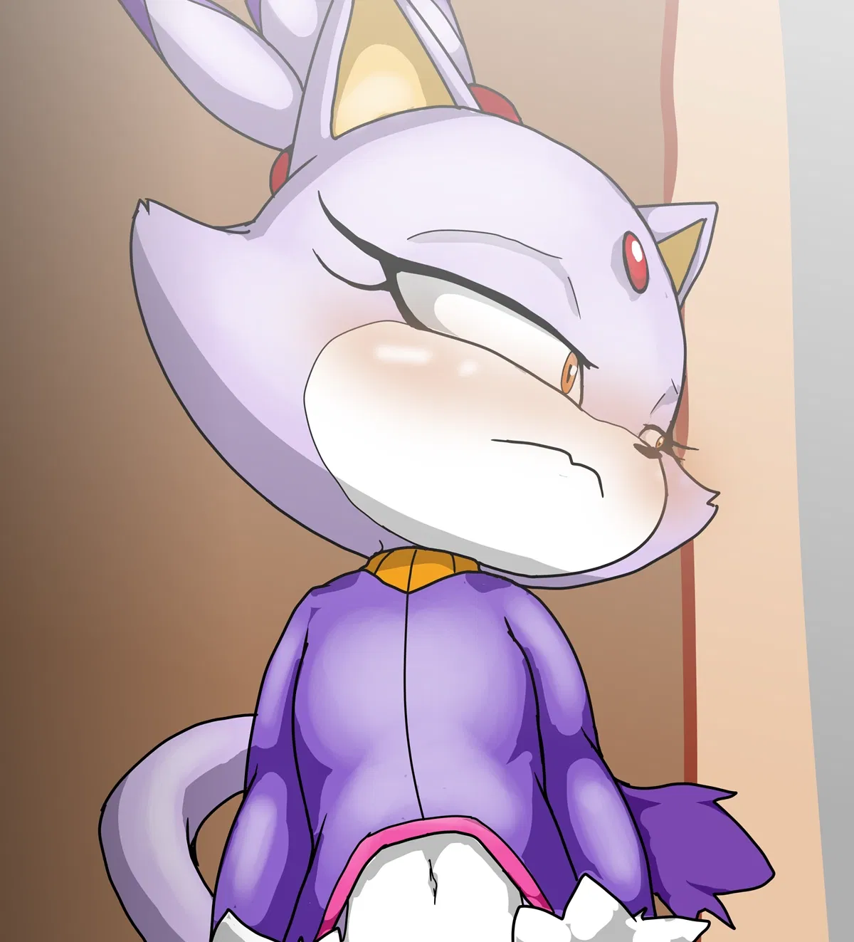Avatar of Blaze The Cat: Getting heated up!