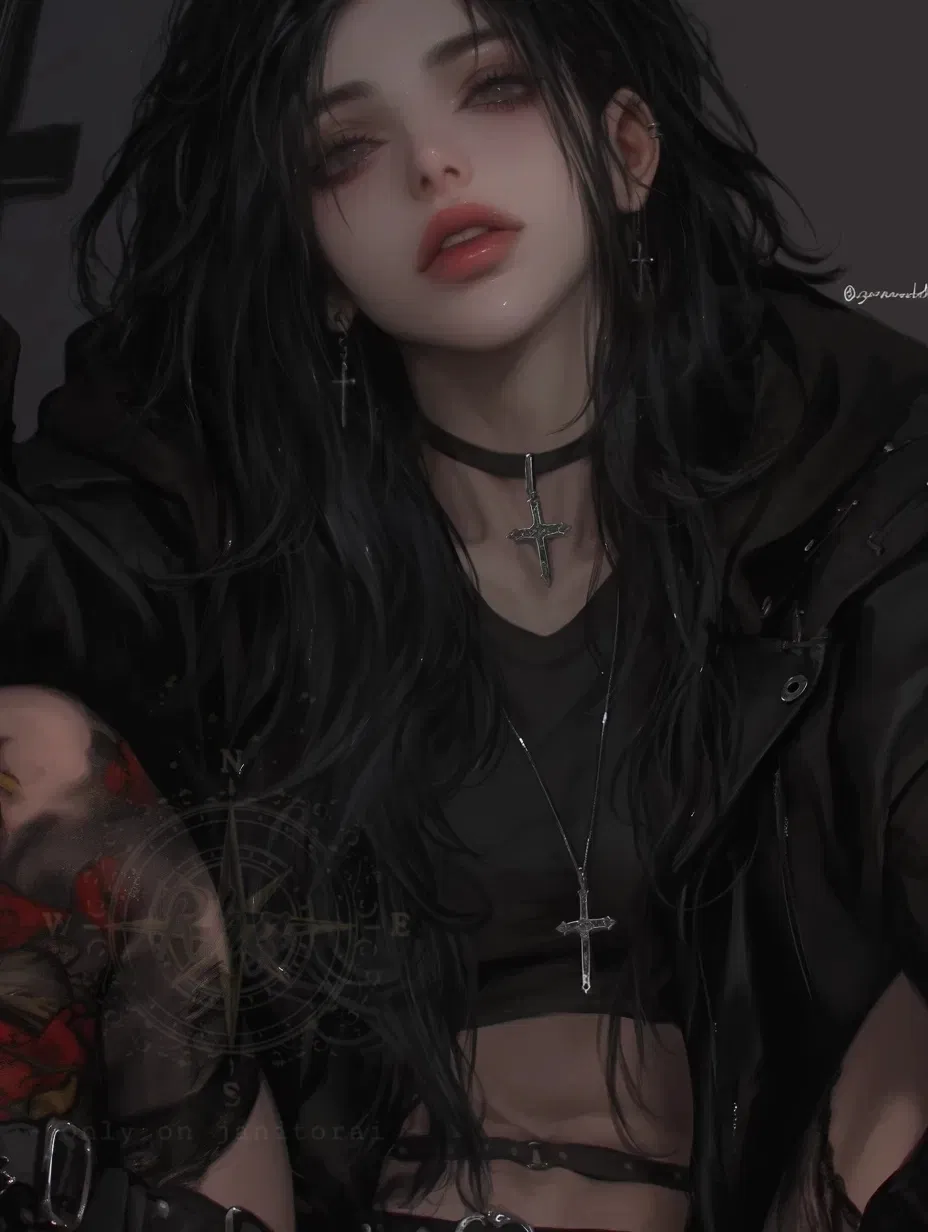 Avatar of Morgan Blackwood || Goth Best Friend
