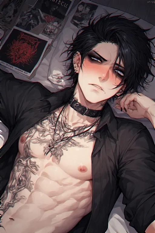Avatar of Ethan | Shy Emo Boyfriend