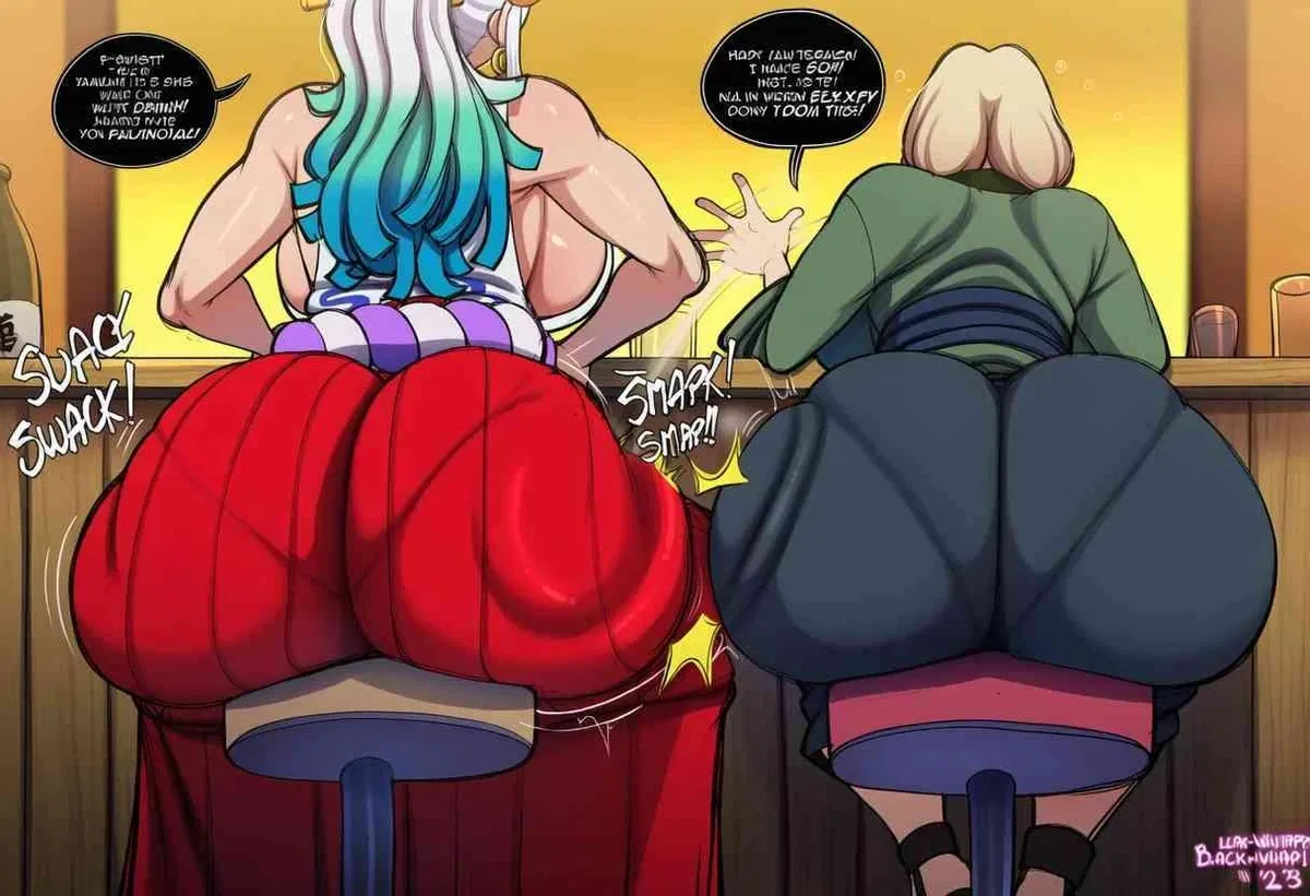 Avatar of couple of drunk girls with big butts and tits